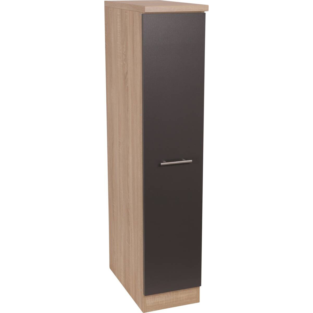 Apothekerschrank Merle grau B/H/T: ca. 30x145x60 cm