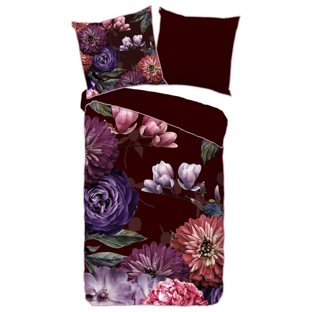 Baumwoll Bettwäsche Bloomie Satin