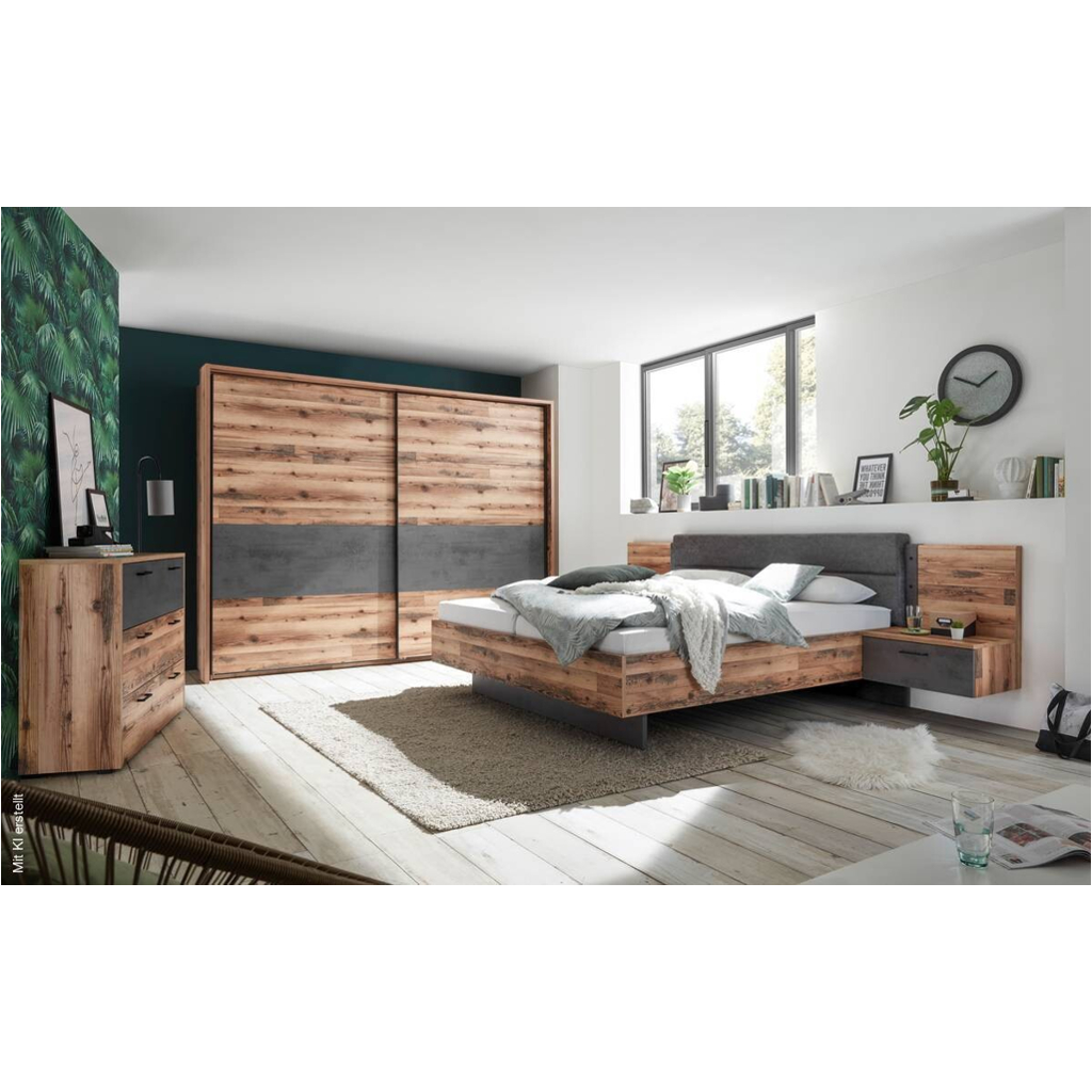 Bettanlage Alicante B/H/T: ca. 307x46,5x211 cm