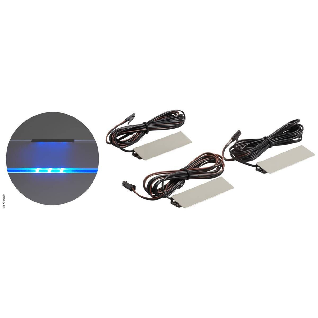 LED-Clips blau
