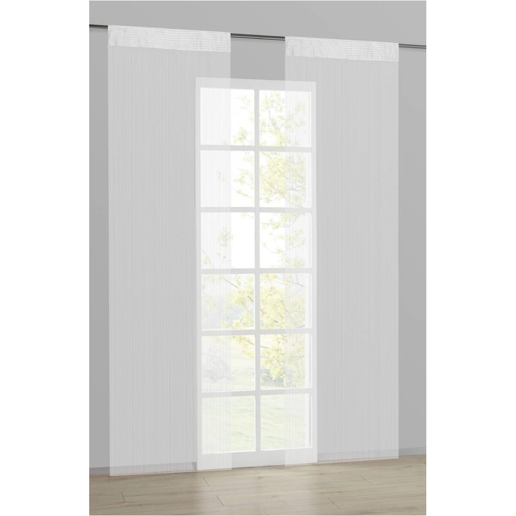 POCOline Fadenvorhang String weiß B/L: ca. 90x245 cm