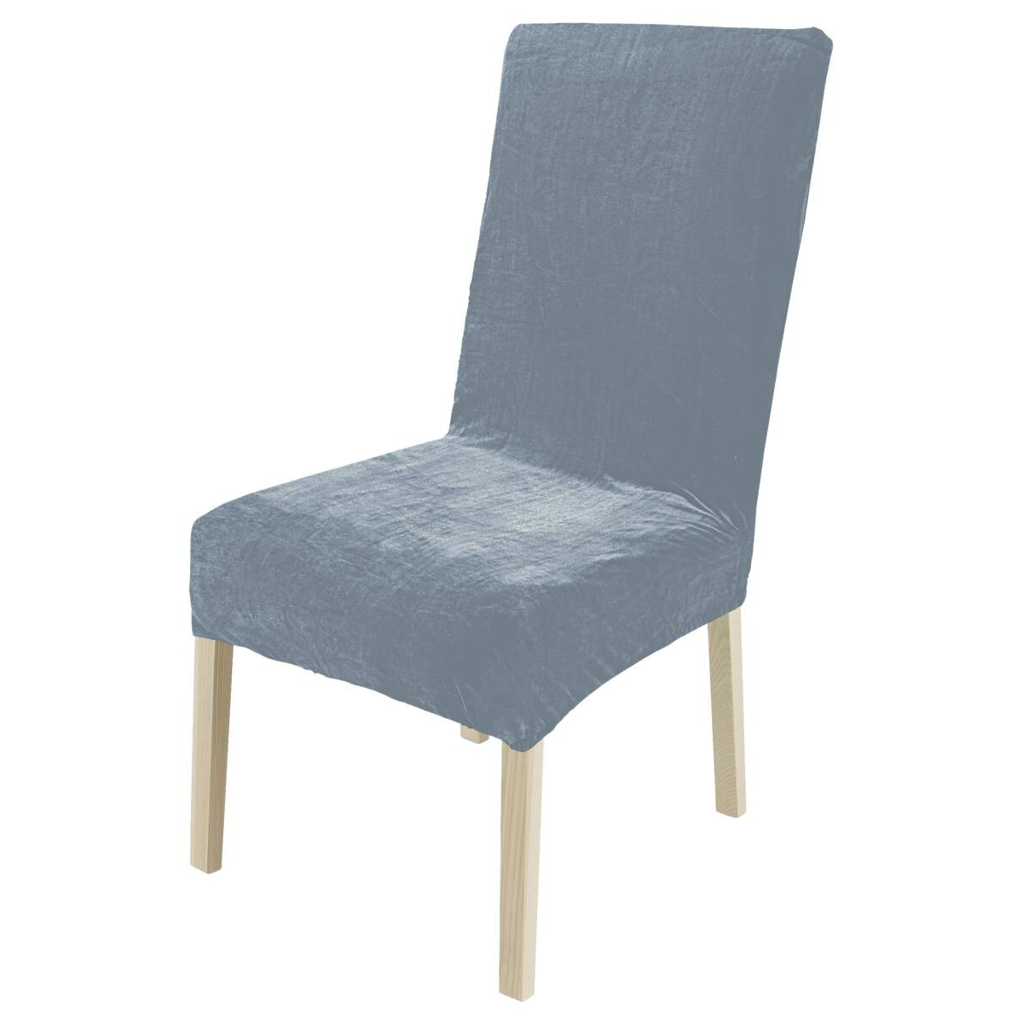 Stuhlhusse silber Polyester B/H/L: ca. 45x60x40 cm