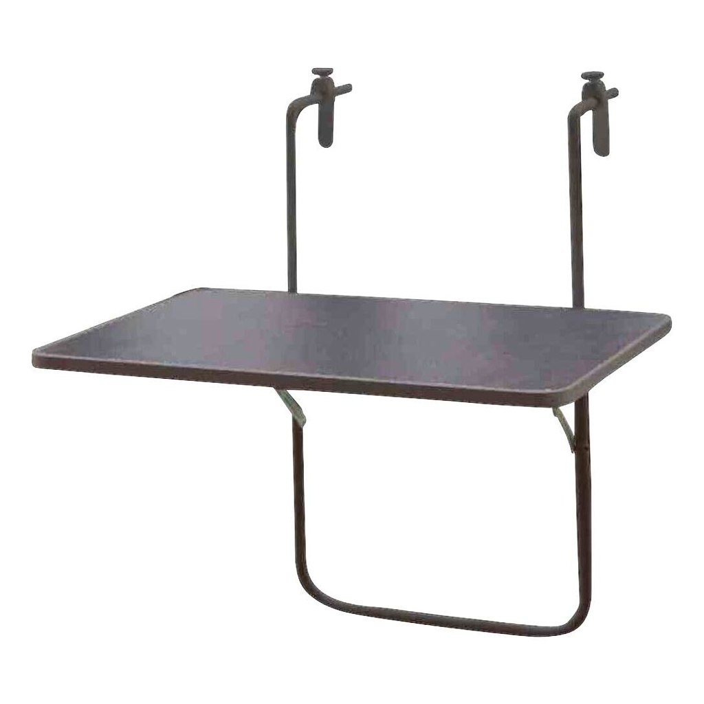 Alco Tisch anthrazit Kunststoff B/H/L: ca. 40x50x60 cm