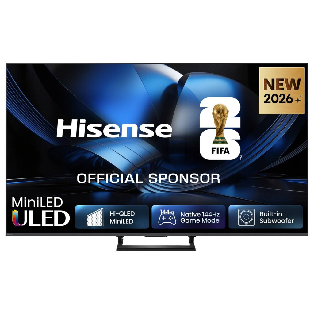 Hisense Mini-LED-Fernseher 55U7SE B/H: ca. 123x77 cm