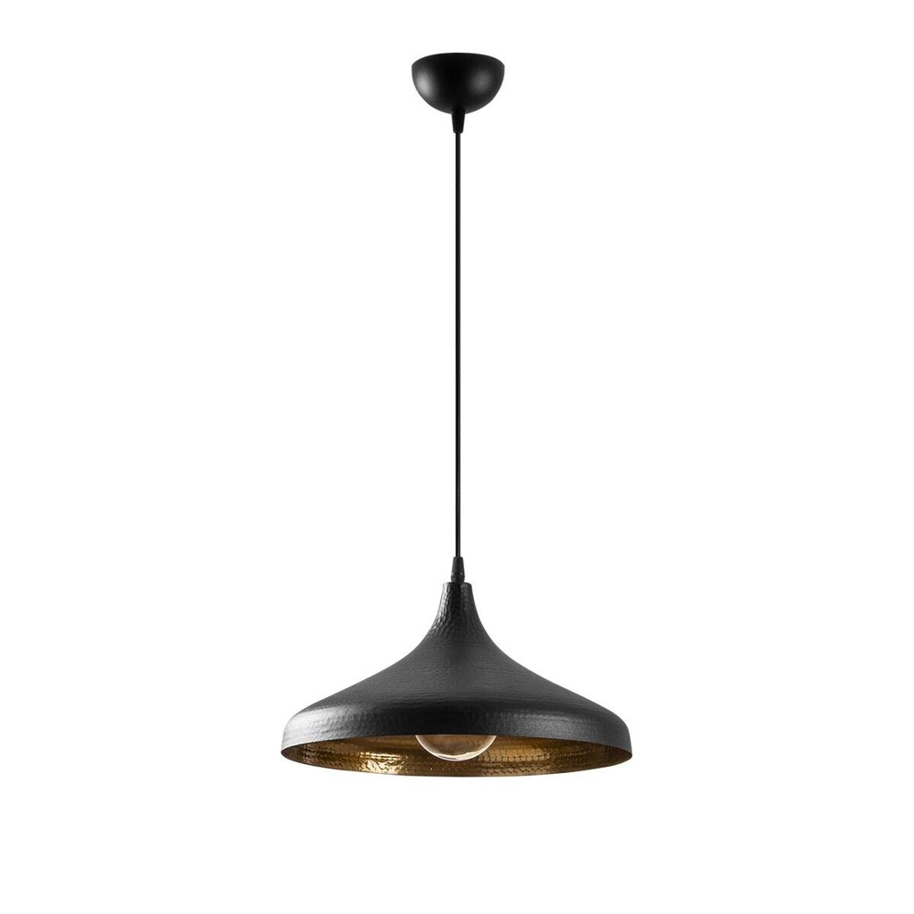 Opviq Pendelleuchte Tattoo-2641 schwarz B/H/T/L/D: ca. 36x118x36x36x36 cm E27 1 Brennstellen