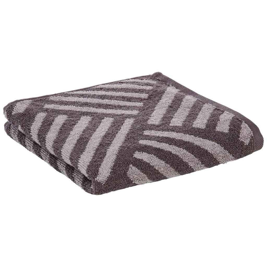 Handtuch grau Baumwolle B/L: ca. 50x100 cm
