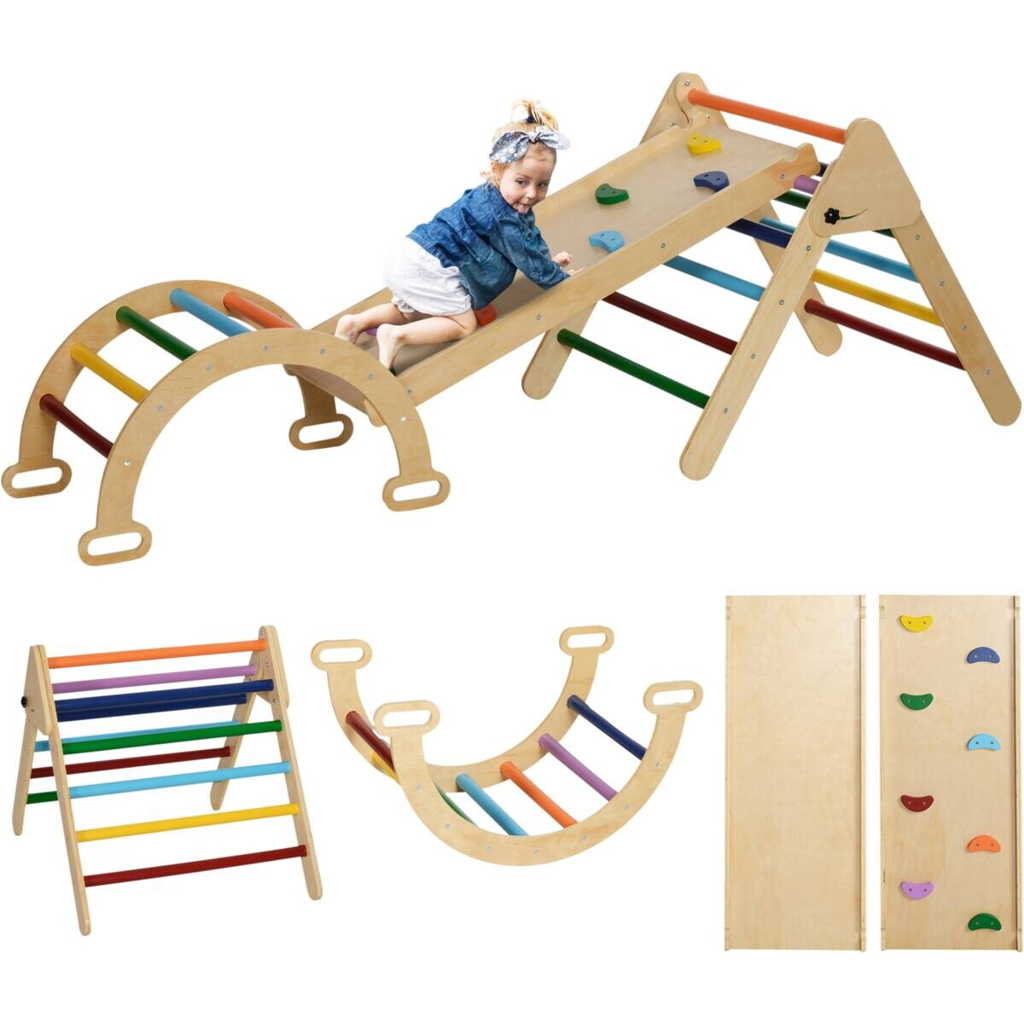 AIYAPLAY Klettergerüst multicolor B/H/L: ca. 64,5x63x178 cm