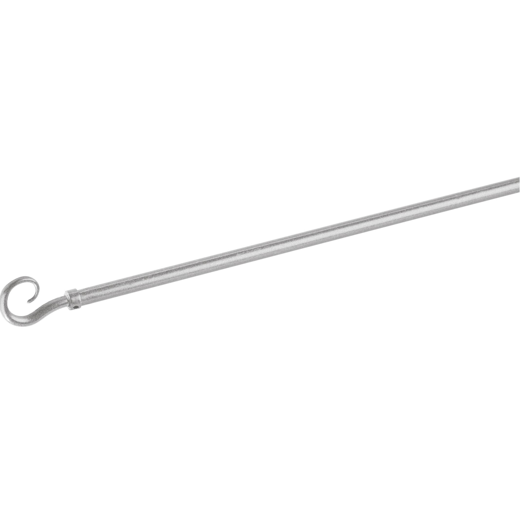 ACUS design collection Bistrostange Kringel Satiniert Metall ausziehbar von ca. 50 bis 85 cm 1.0 Läufe