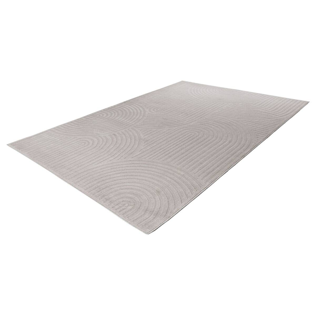 Kayoom Teppich Bandito 325 silber B/L: ca. 200x290 cm
