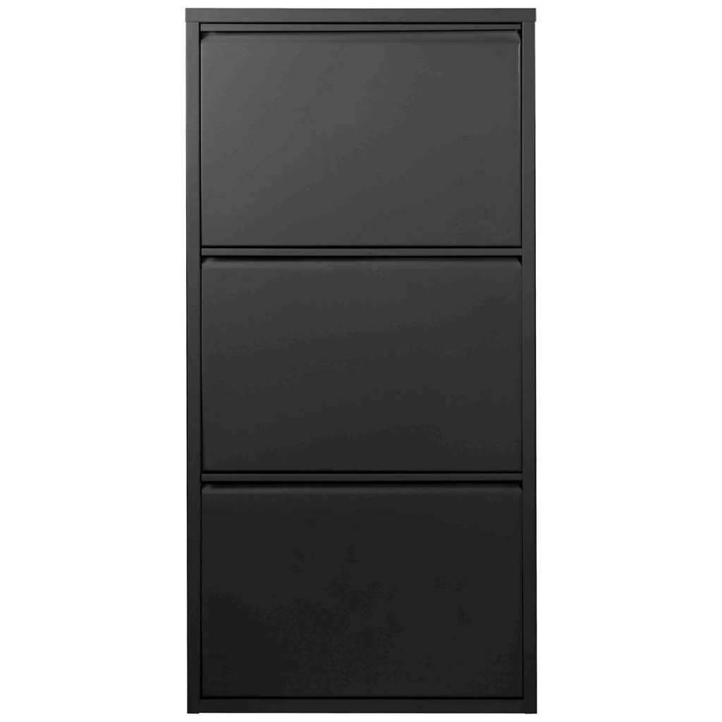 Schuhkipper Blacky schwarz matt B/H/T: ca. 50x105x13 cm
