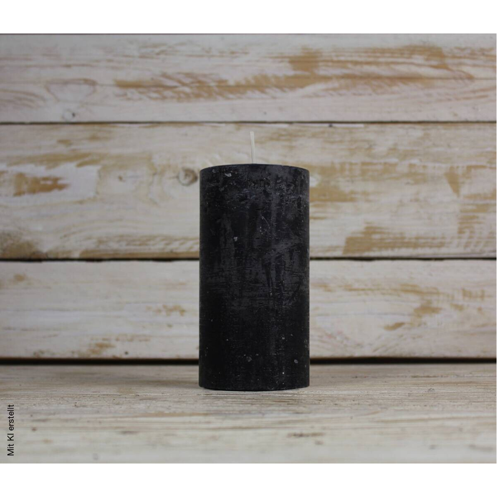 Kerze schwarz 600148501