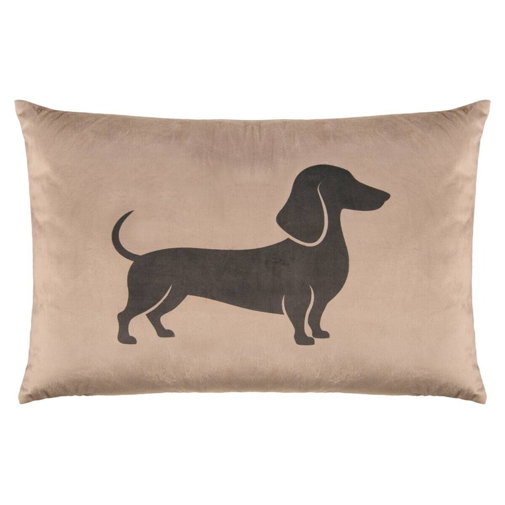 Dekokissen Dackel kitt Polyester B/L: ca. 40x60 cm