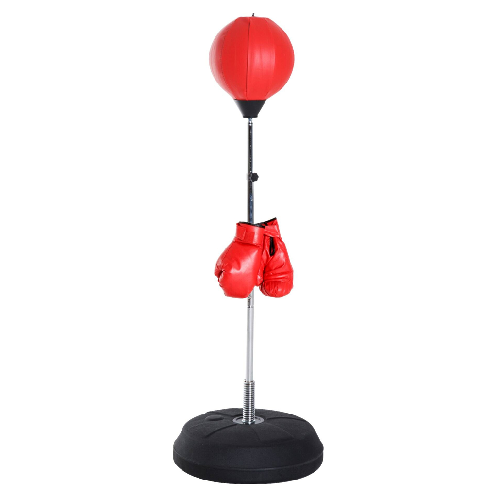 HOMCOM Boxsack rot Kunststoff B/H/L: ca. 43x144x43 cm