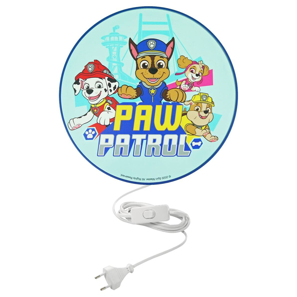 Niermann Kinderwandleuchte Paw Patrol multicolor D: ca. 25 cm E14 1 Brennstellen