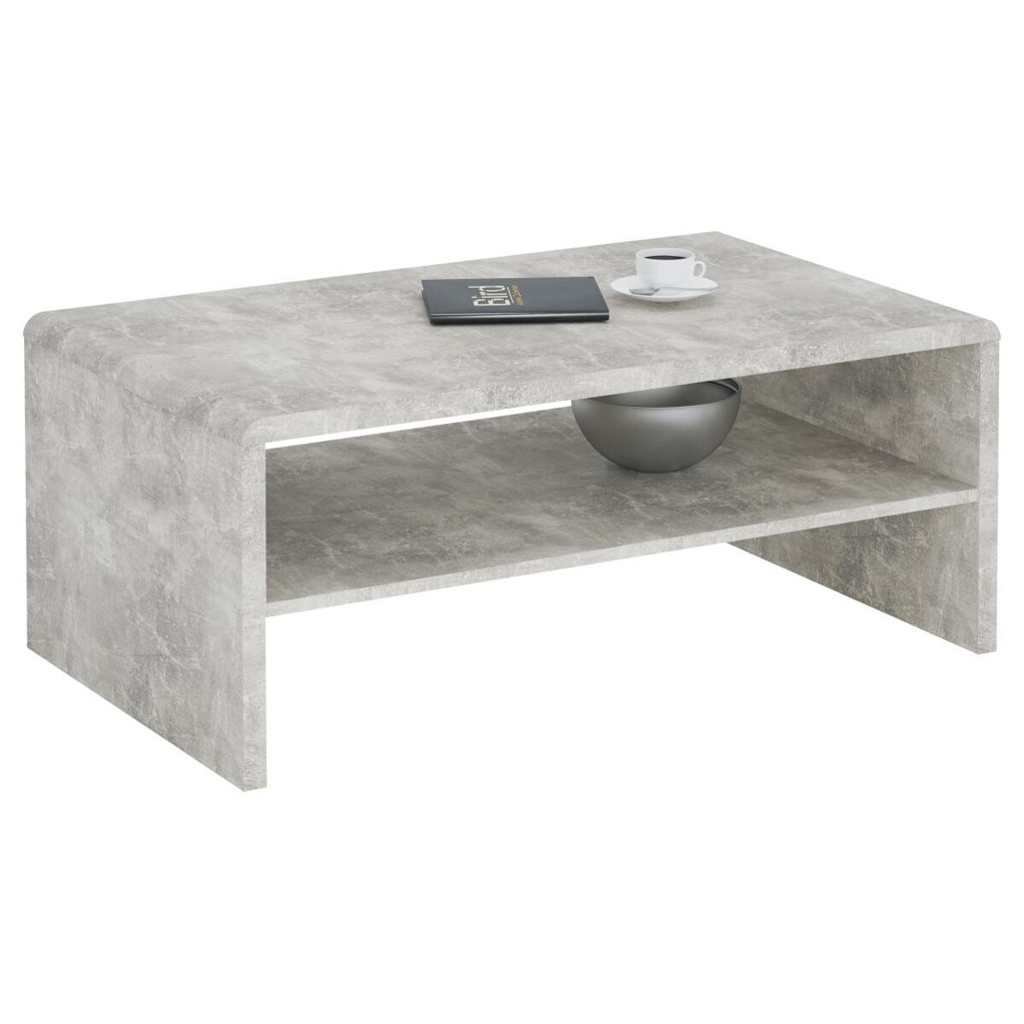Couchtisch Cala Luna C4T02 Beton Optik B/H/T: ca. 100x40x59 cm