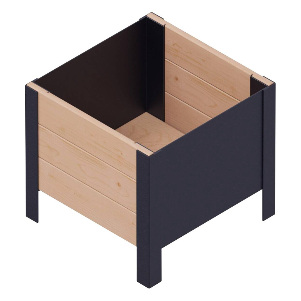 UPYARD Hochbeet MODERN braun Holz B/H/L: ca. 36x32x36 cm