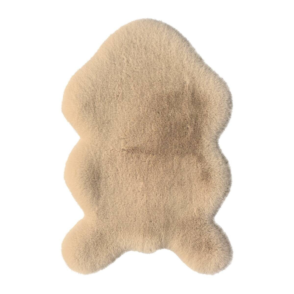Fellimitat Jack sand B/L: ca. 60x90 cm
