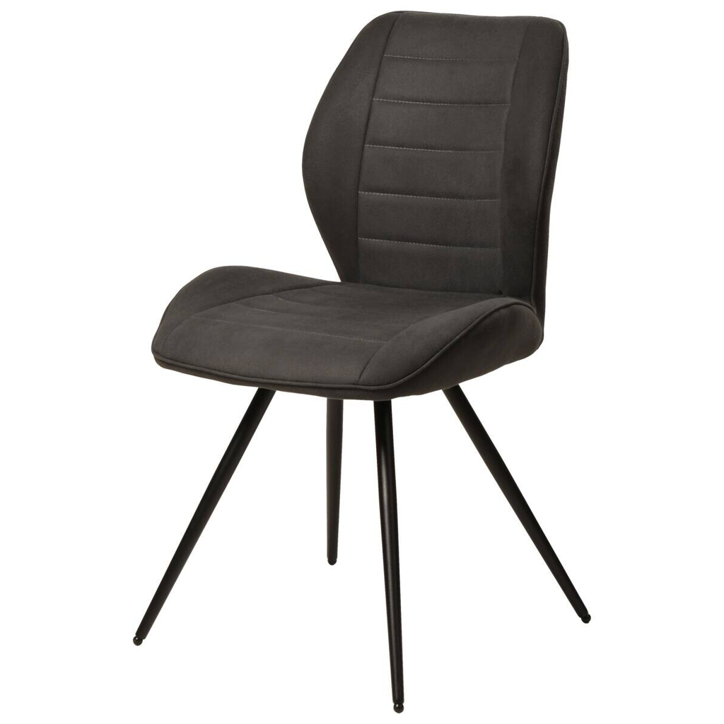 Stuhl New York anthrazit Microfaser B/H/T: ca. 51x87x55 cm