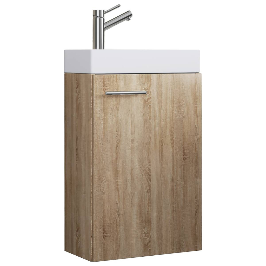 Waschplatz Slito Eiche Sonoma Nachbildung B/H/T: ca. 41x68x22 cm