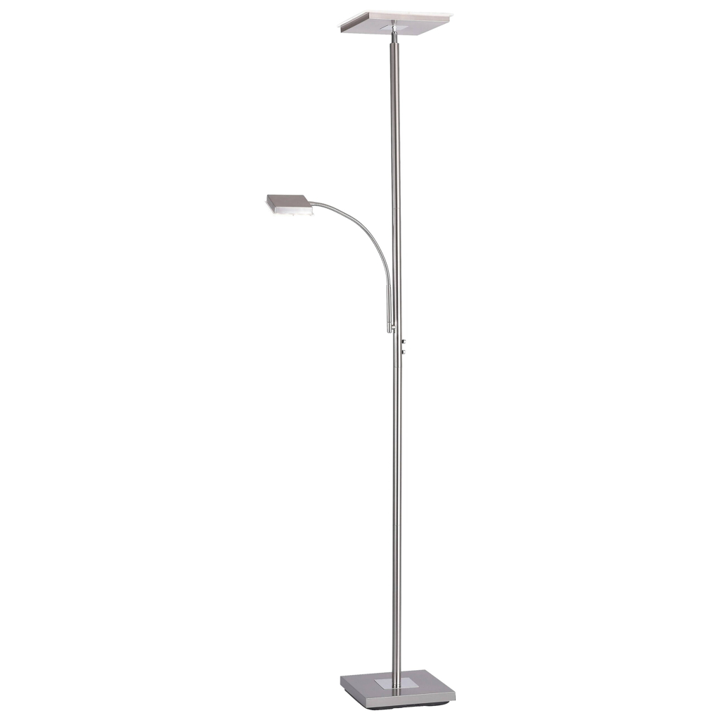 Just Light Stehlampe Hans Stahl Metall H: ca. 190 cm