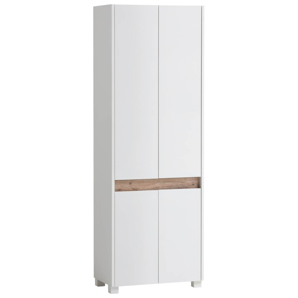 Schuhschrank Cosmo perlweiß Optik B/H/T: ca. 56,9x164,5x33 cm