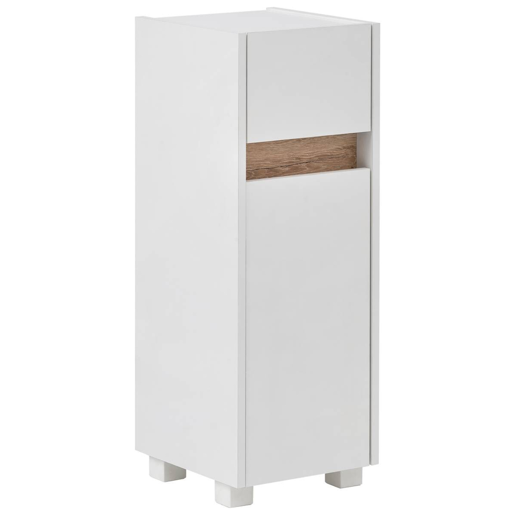 Midischrank Cosmo perlweiß Optik B/H/T: ca. 30,2x84,8x33 cm