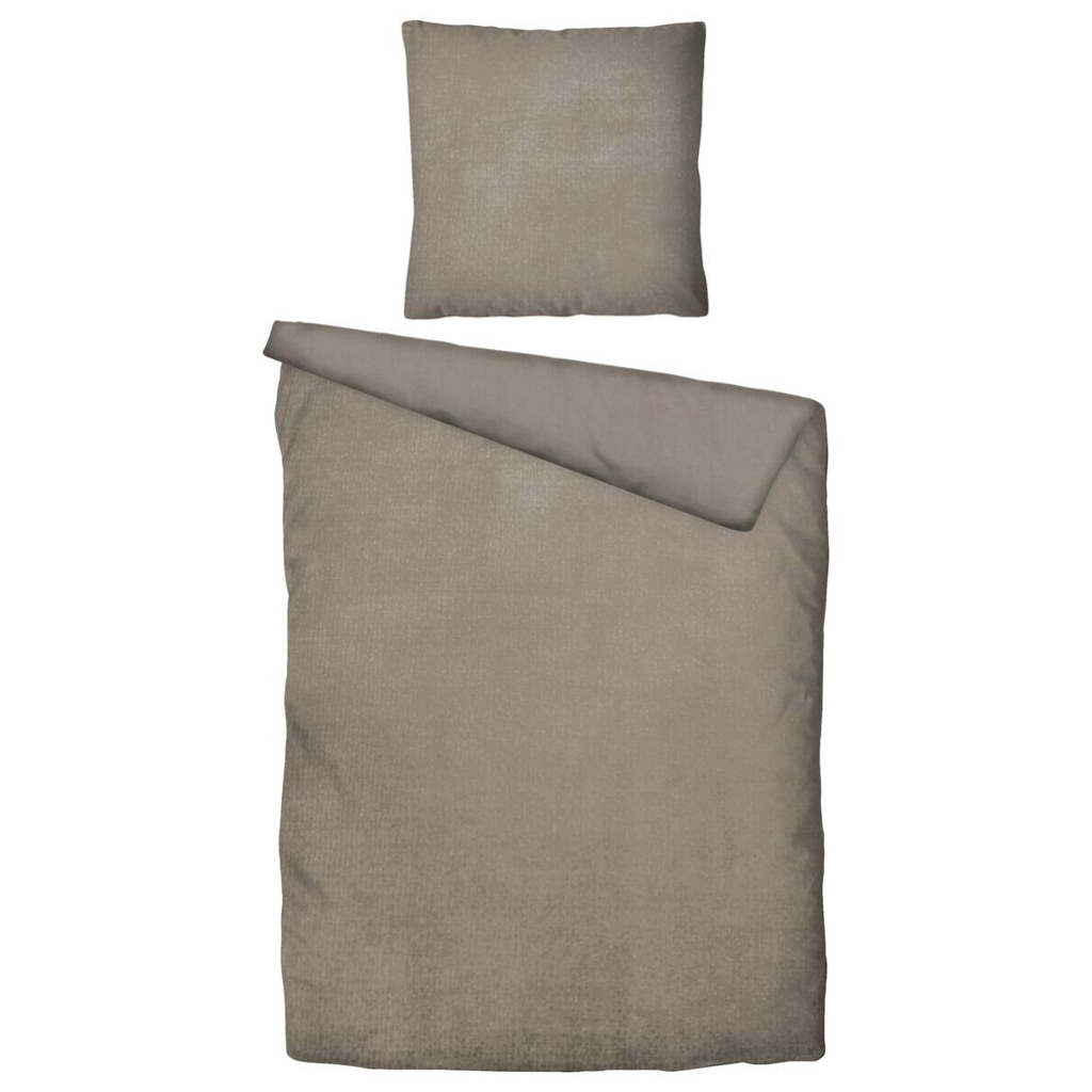 Micorfaser Wende Bettwäsche kitt Polyester B/L: ca. 135x200 cm