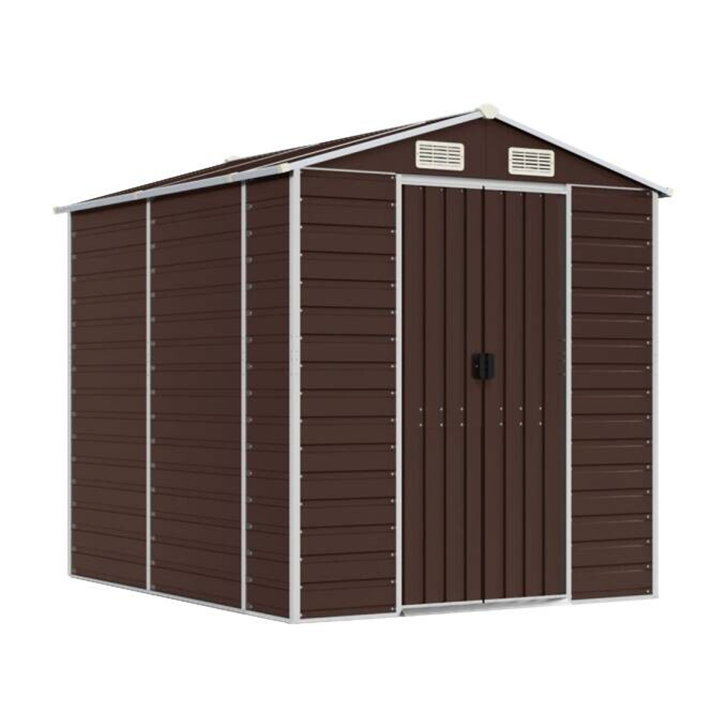 vidaXL Gartenhaus braun B/H/T: ca. 191x198x215 cm
