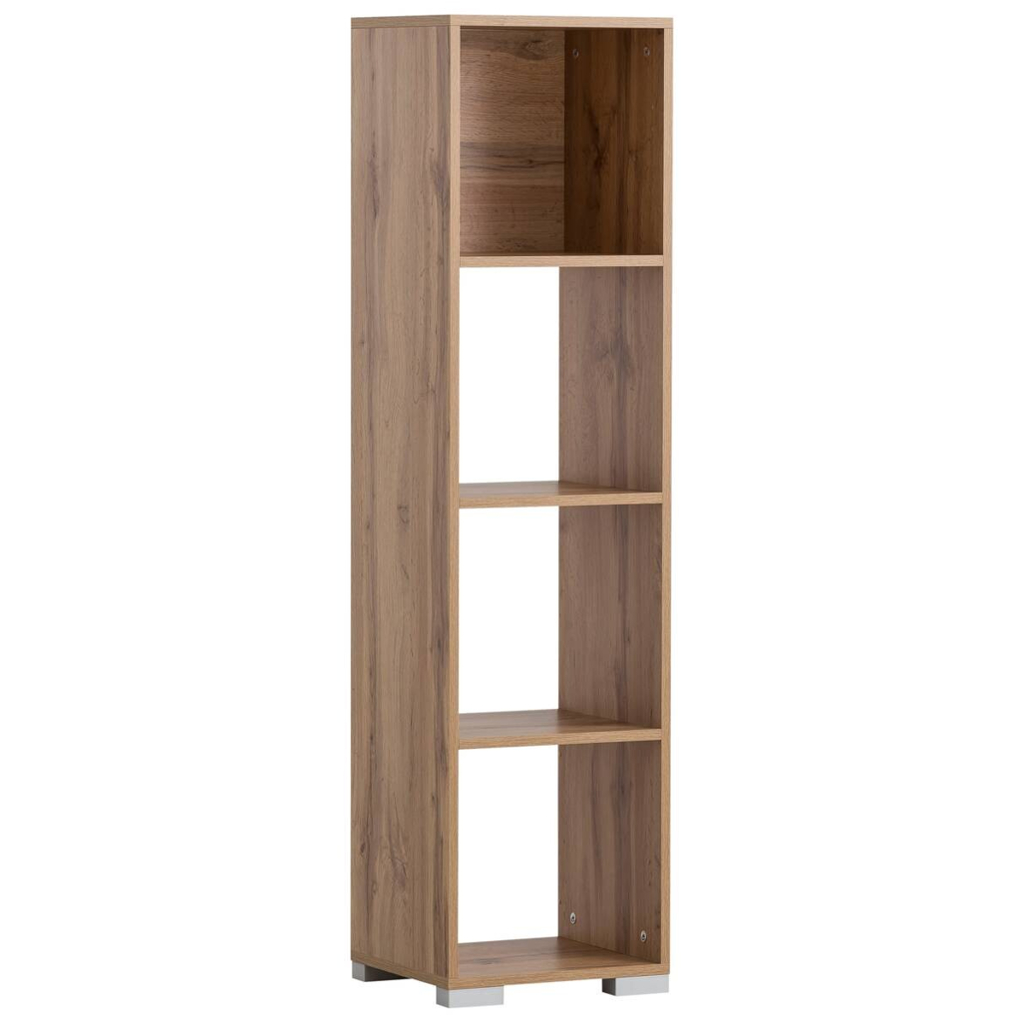 Regal Carlos Eiche Landhaus Nachbildung B/H/T: ca. 36,3x142,7x33 cm