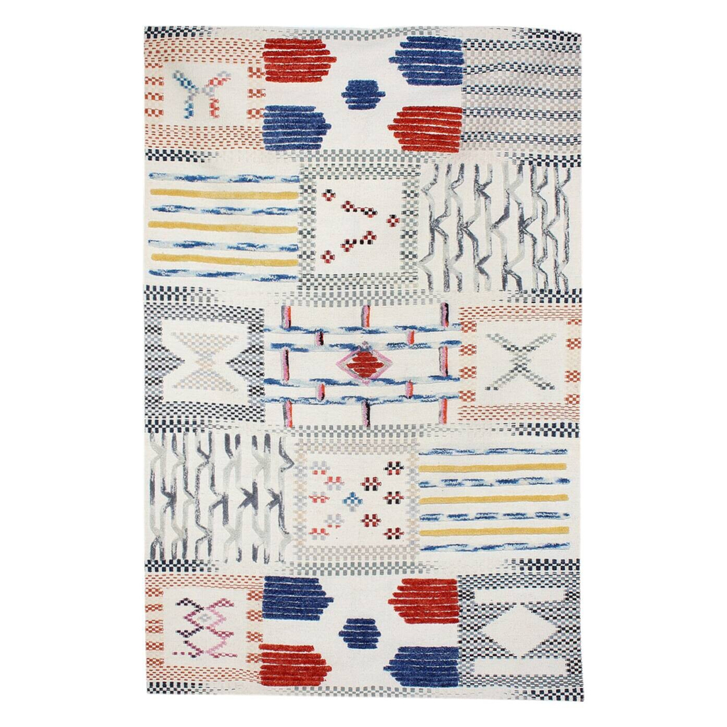 Kayoom Kurzflorteppich Empire 110 elfenbein B/L: ca. 120x170 cm
