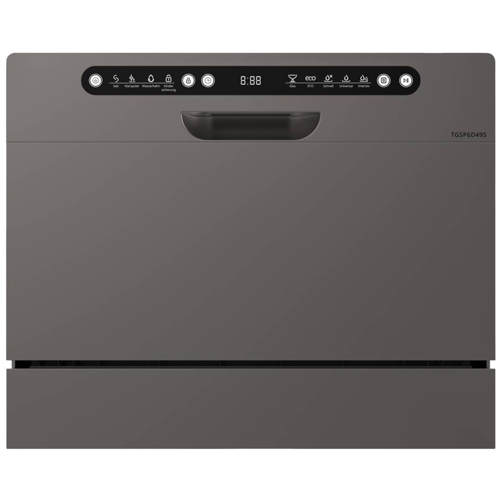 POCOline Tischgeschirrspüler TGSP6D49S silber B/H/T: ca. 55x45x50 cm