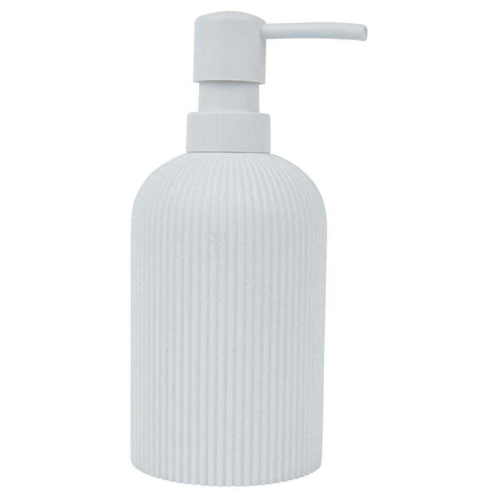 Seifenspender Samos weiß Polyresin