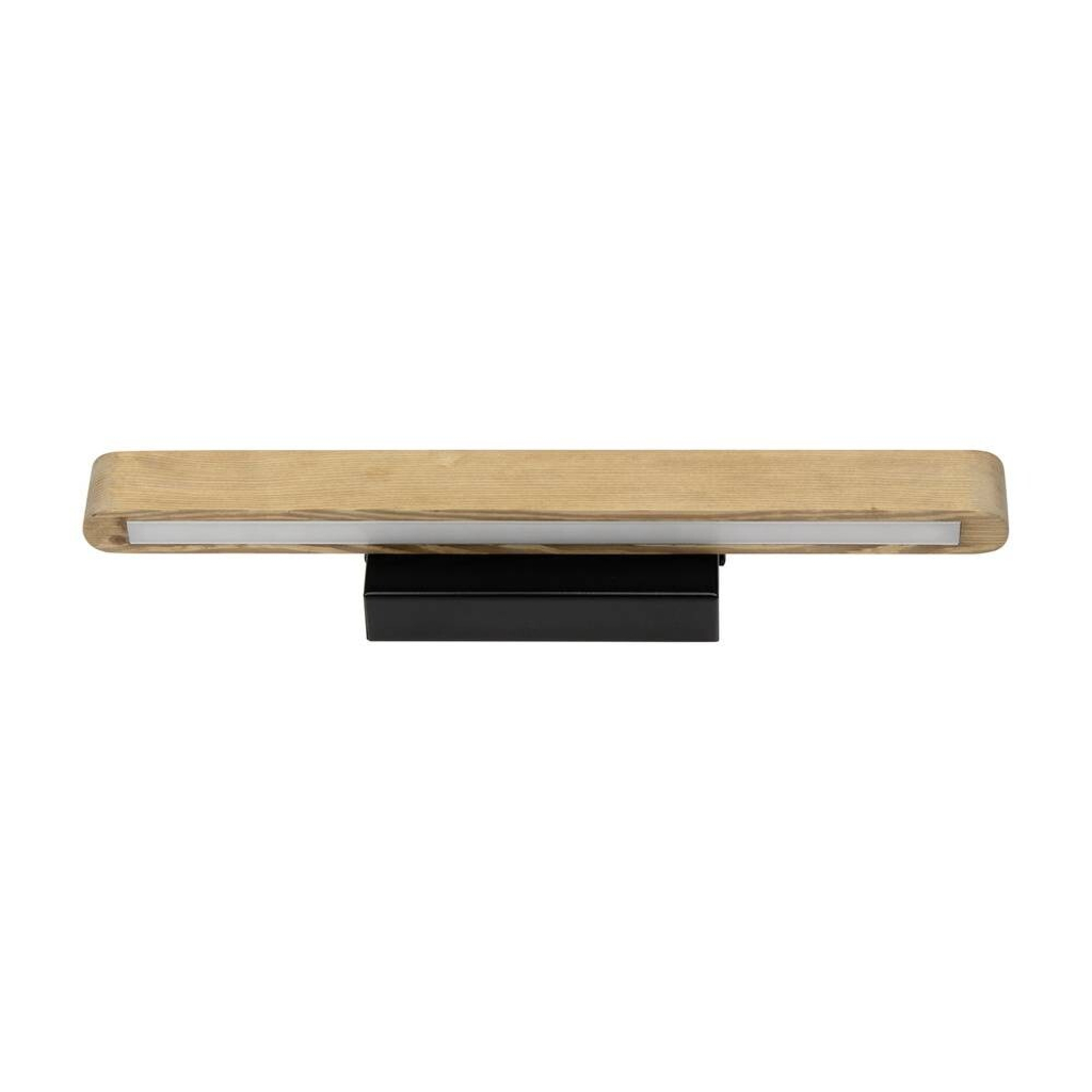 Britop Lighting Wandleuchte Forestier schwarz kiefer Metall Kiefer B/T: ca. 40x3 cm