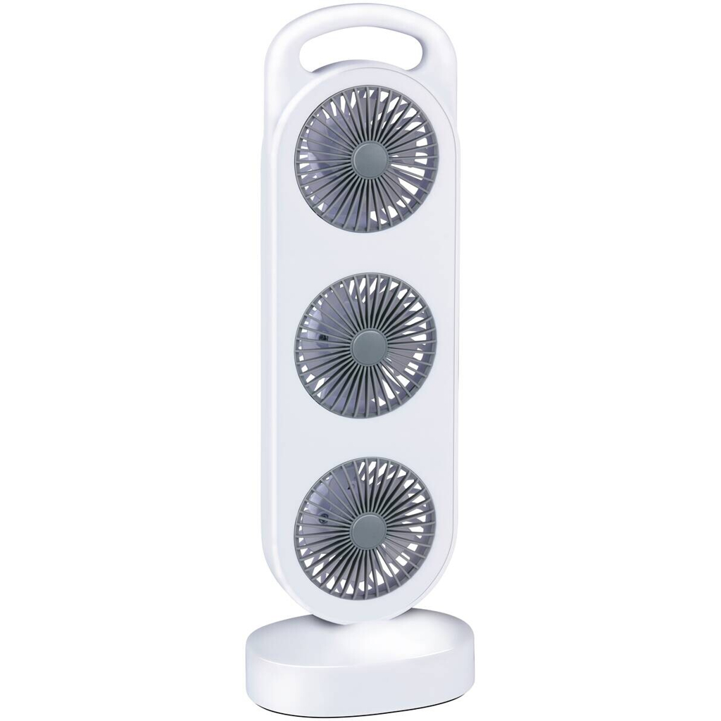 Lifetime Standventilator 871125243632 weiß Kunststoff B/H/L: ca. 13x8,2x37 cm