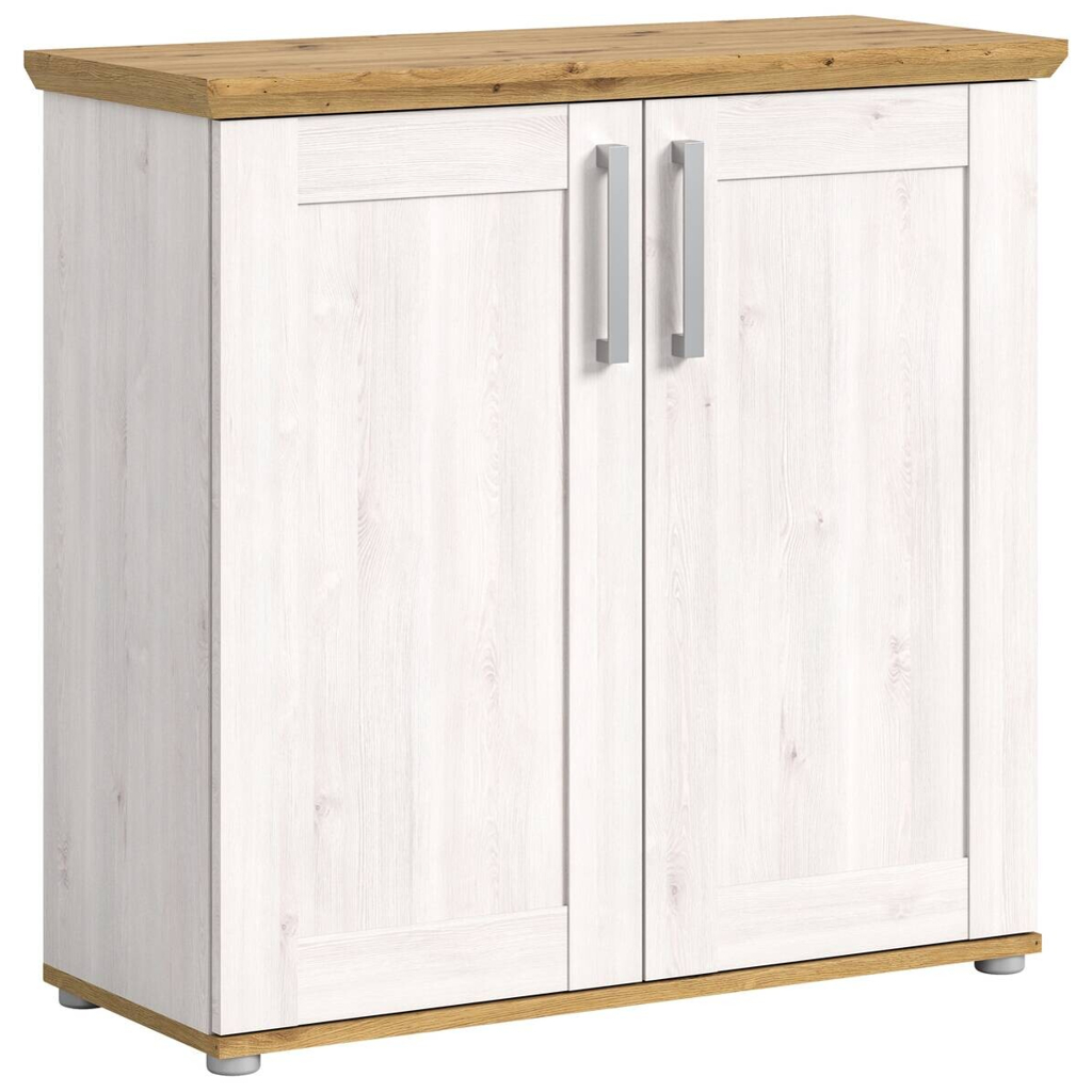 Kommode Verona Sibiu Lärche Nachbildung Eiche Artisan Nachbildung B/H/T: ca. 95x92x39 cm
