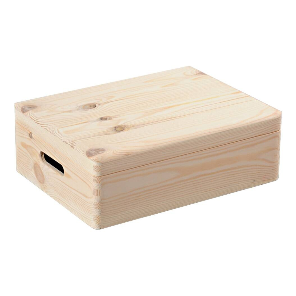 Kesper Allzweckkiste natur Kiefer B/H/L: ca. 29x13,5x39 cm