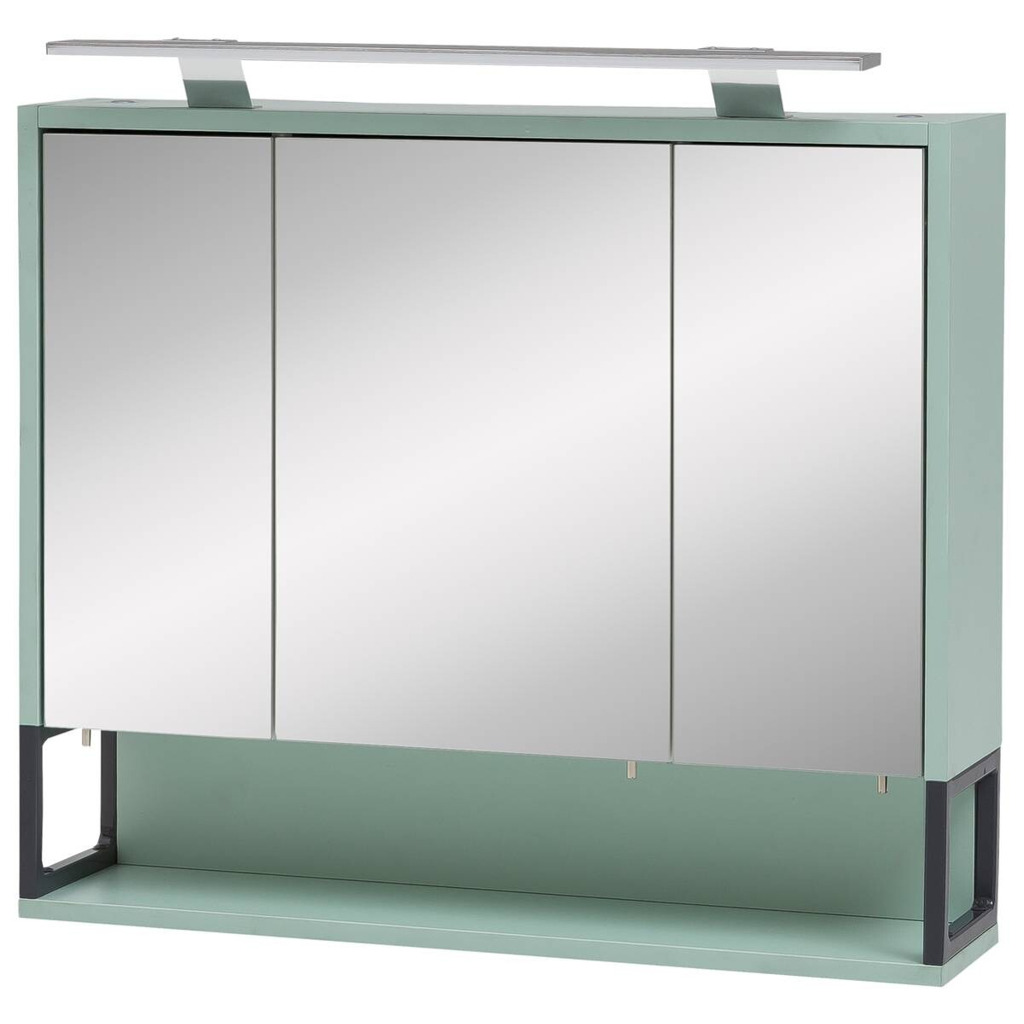 Spiegelschrank Limone mint B/H/T: ca. 70x66,1x16 cm