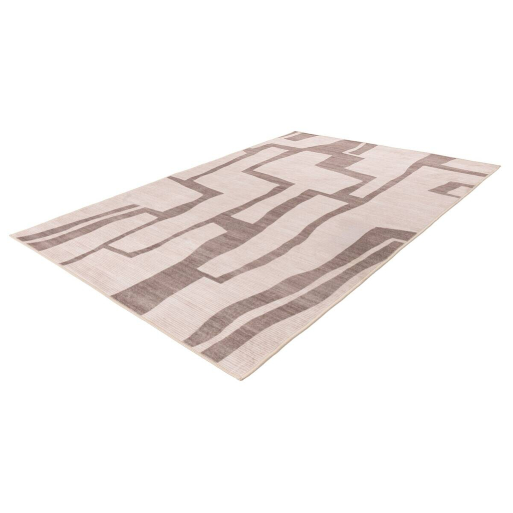 Kayoom Teppich Bluster 325 taupe B/L: ca. 120x170 cm