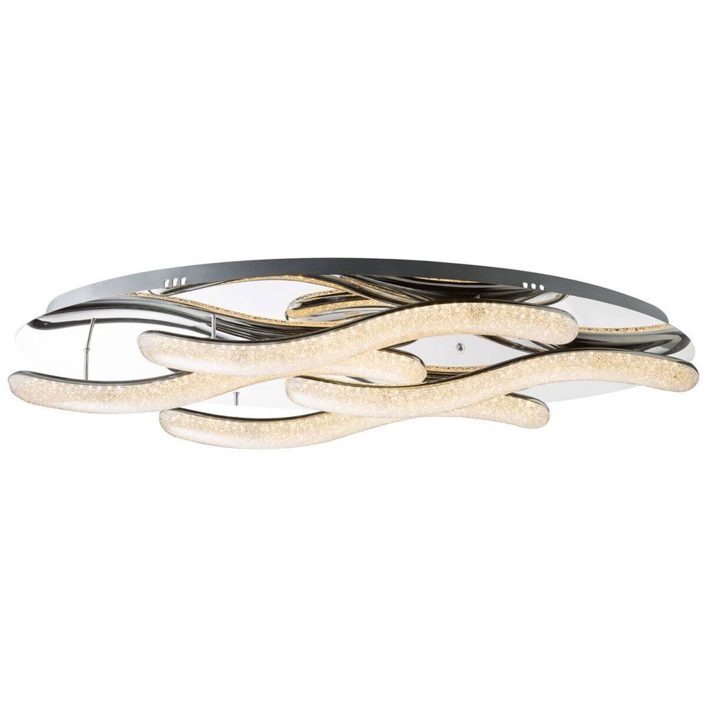 POCOline LED-Deckenleuchte Lio Chrom Metall Acryl