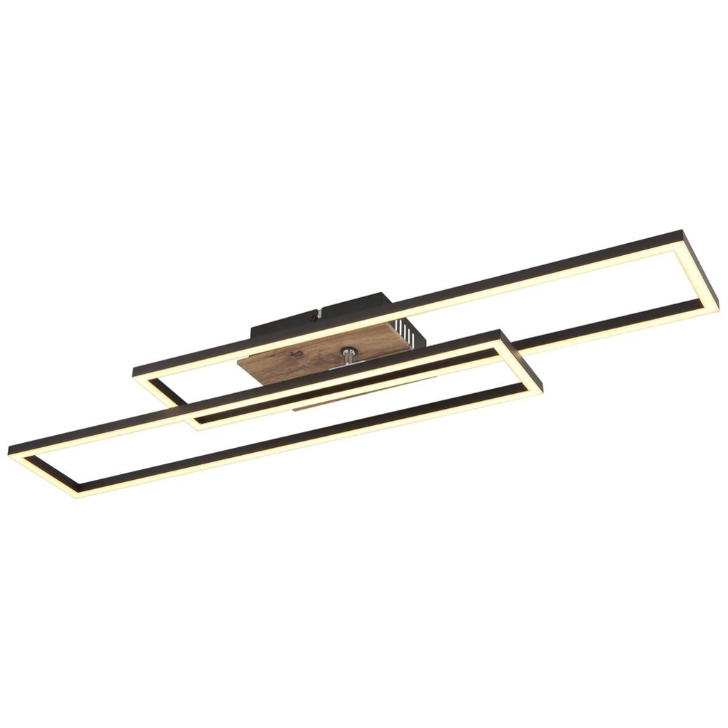 Deckenleuchte B/H/L: ca. 60x8x80 cm