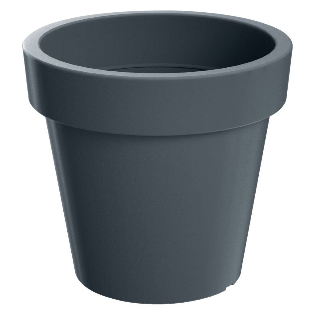 Prosperplast Pflanztopf Lofly anthrazit Kunststoff H/D: ca. 52x58 cm 602053101