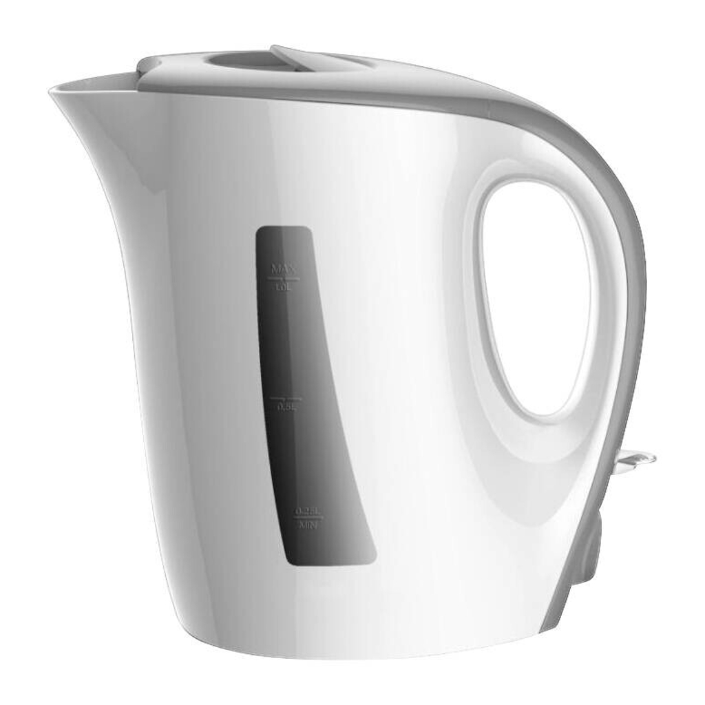 Emerio Wasserkocher WK-126615.6 weiß Kunststoff B/H/L: ca. 17,5x21,5x17,5 cm ca. 1 l