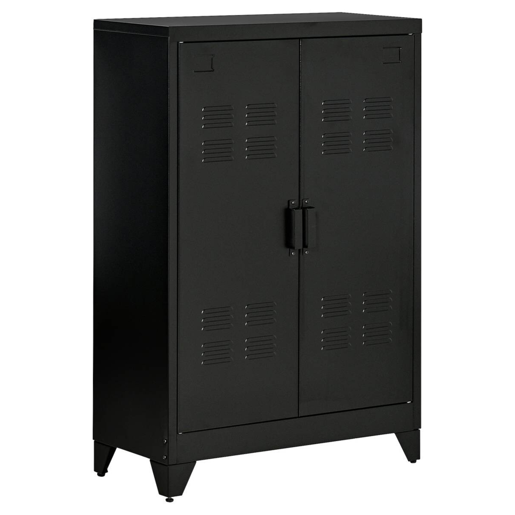 Sideboard 838-148BK schwarz B/H/T: ca. 75x110x33 cm