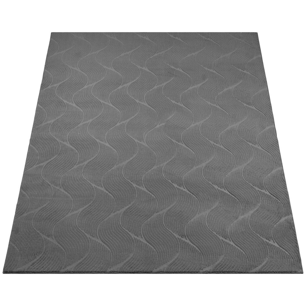 Dinarsu Teppich Stilo anthrazit B/L: ca. 80x150 cm