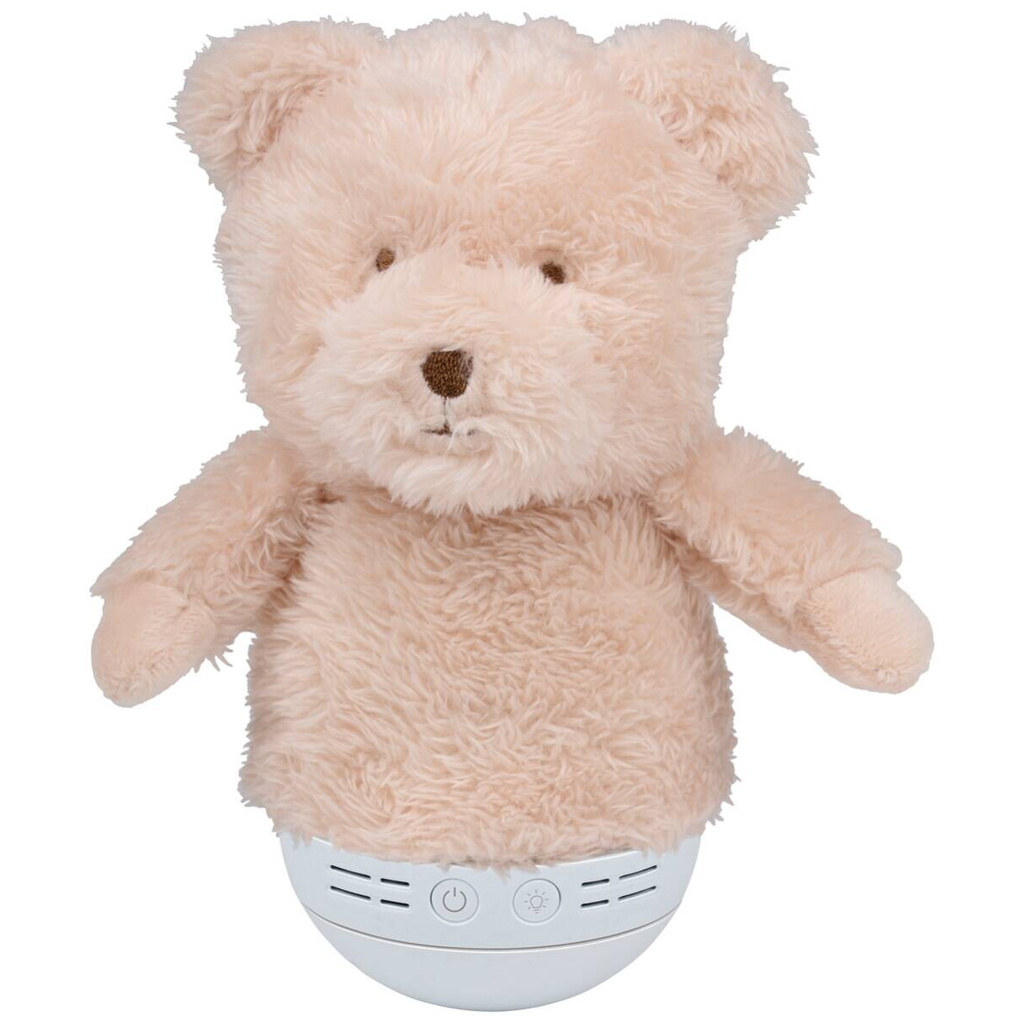 Edco LED-Wackel-Nachtlicht Bär beige B/H/L: ca. 14x11x19 cm