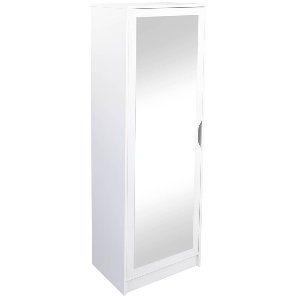 Inter Link Schuhschrank Westphalen 1D weiß beschichtet Nachbildung B/H/L: ca. 40x189,5x58 cm 510967000