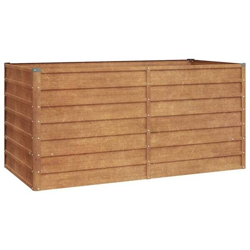 Hochbeet braun Stahl B/H/L: ca. 80x77x160 cm