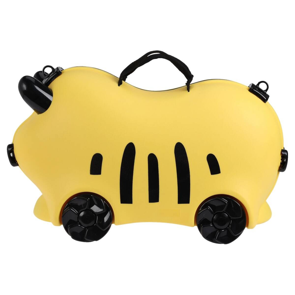 Kinder Sitzkoffer gelb Polypropylen B/H/L: ca. 54x23x33,5 cm