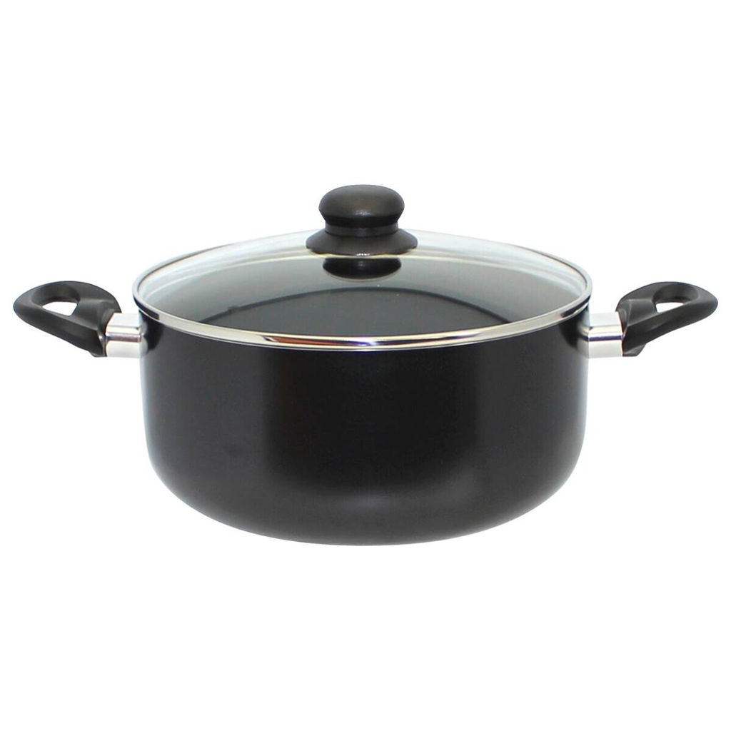 ELO Basic Topf schwarz Aluminium