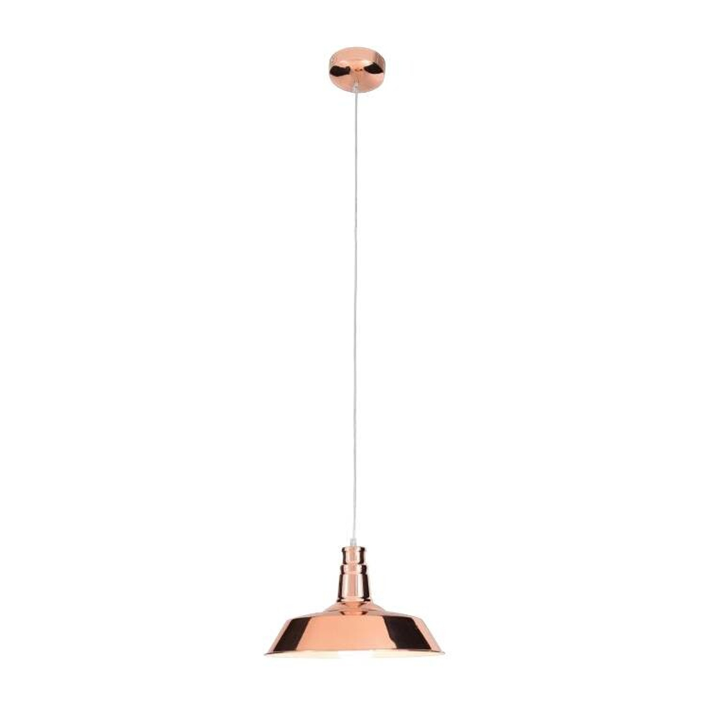 Näve Leuchten Pendelleuchte NV6077547 Kupfer Metall H/D: ca. 90x25 cm E27 1 Brennstellen